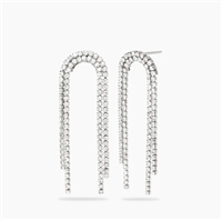 Ohrringe Kidult Dame Style 103 in Stahl Cubic Zirconia 861163